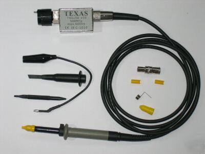 New two 500MHZ oscilloscope clip probes w/ readout pin 