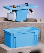 Shallow pan condensate pump, power rating 1/12 hp