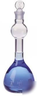 Kimble/kontes kimax volumetric flasks with [: 28019 50