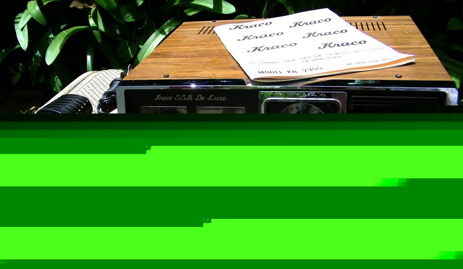 Kraco ssb am sideband base station cb transceiver w/box