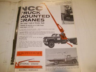 National grove crane series 5 instructions parts manual