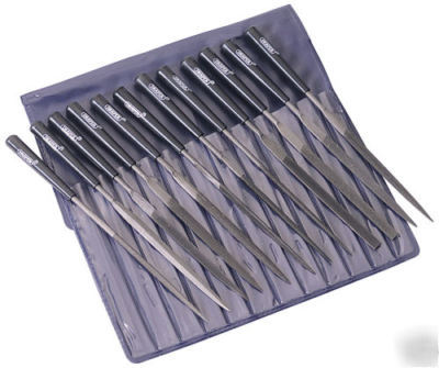Needle file set - 12PC, model engineer