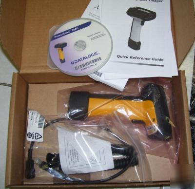 New datalogic powerscan 7000 sr bar code reader scanner 