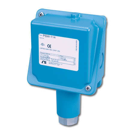 Omega psw-118 pressure switch in nema 4X enclosure 