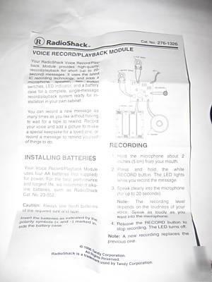 Realistic digital voice record and playback