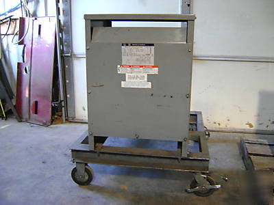 Square d transformer - converts 480 to 240 - 30 kva