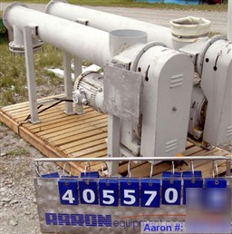 Used- azo hopper, carbon steel. (1) approximate 90 cubi