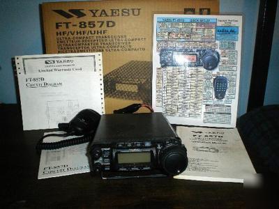 Yaesu ft-857D hf/vhf/uhf ultra compact transceiver 