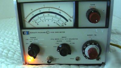 @@ hp - agilent 415E 0-60 db swr analog meter @@