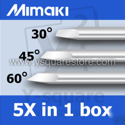 New ~5X~ 30Â° 45Â° 60Â° blades mimaki vinyl plotter cutter