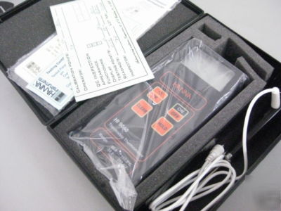 New hanna hi 9040 microprocessor-based thermometer (B4)