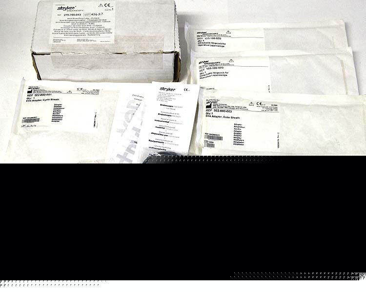 New lot stryker cysto sheath laparoscope adapter parts 