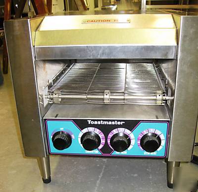 New toastmaster TC17D toaster, restaurant conveyor, 