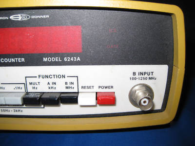 Systron donner model 6243A frequency counter 1.25GHZ