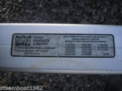 Tapco pro 2000 port o bender siding brake 10' 6
