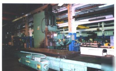 48â€ x 168â€ cincinnati hydrotel horizontal milling 