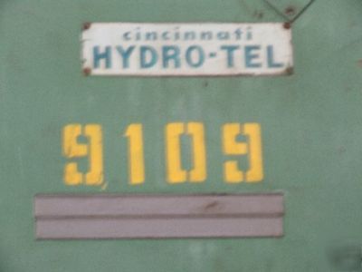 48â€ x 168â€ cincinnati hydrotel horizontal milling 