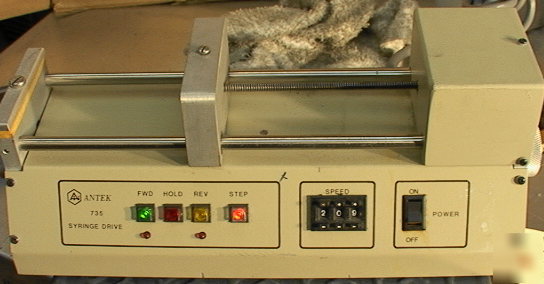 Antek 735 controlled rate sample syringe drive