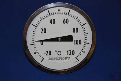 Ashcroft industrial 5 inch bimetal thermometer