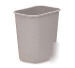 Beige wastebasket - 28 qt - 007-2956BE - 2956BE