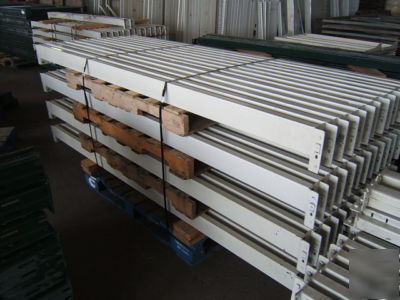 11 sections 10'h teardrop pallet racks racking 