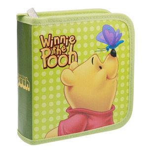 40PCS cd dvd storage bag case wallet winnie the pooh