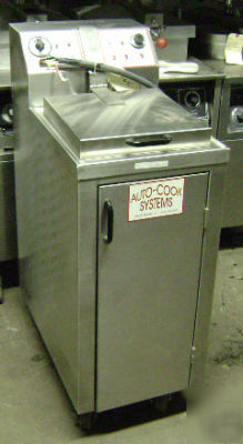 Auto cook systems low pressure fryer al-800 hd