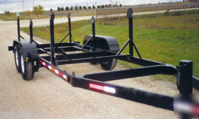Commerical truck white reflective safety tape