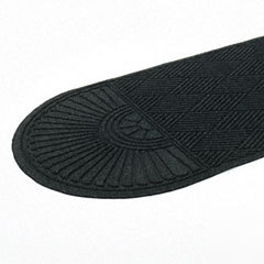 Crown supersoaker fan entryway mat