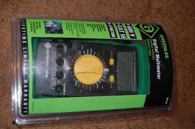 Digital multimeter 600V ac/dc greenlee dm-60 tools 