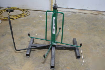 Greenlee 9528 floor mount caddy and basket