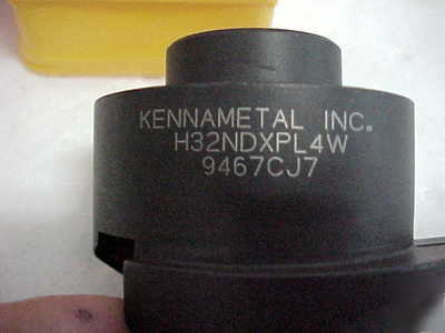 Kennametal H32NDXPL4W top notch boring head msrp $255