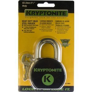 Kryptonite heavy-duty solid steel padlock 2.5