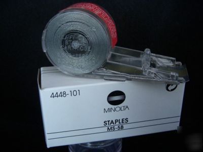 Lot (2) 4448-101 konica minolta staple cartridges ms-5B