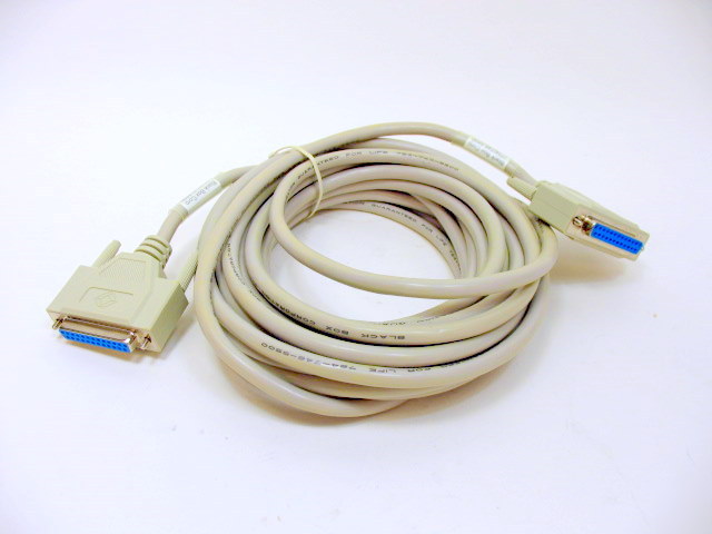 New black box BC00713 25FT DB25F serial rs-232 cable