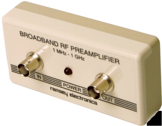 PR2 - broadband preamp ramsey electronics built