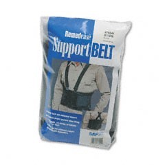 Remedease deluxe back support belt size x-large fits w