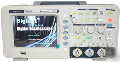 Siglent SDS1062CM 60MHZ digital oscilloscope 1GSA/s,2M