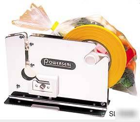Stainless steel bag tape taper sealer closer w/ trimmer