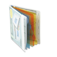 Wilson jones view-tab presentation 5-tab binder, 5/8 c