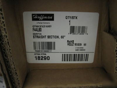 Huge lot of 67 hoffman panel flange wireway elbow
