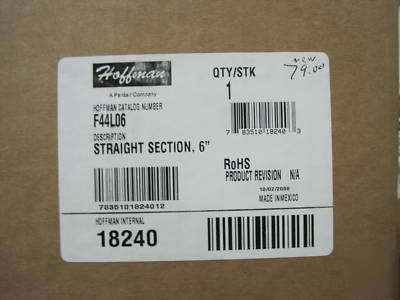 Huge lot of 67 hoffman panel flange wireway elbow