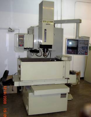 Japax model DP45NC cnc sinker edm, 8 electrode changer