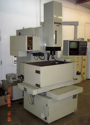 Japax model DP45NC cnc sinker edm, 8 electrode changer
