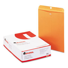 Kraft clasp envelopes, 28LB, 12X15-1/2, 100/box 35270