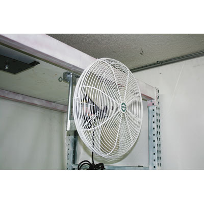 New j & d mfg ez breeze basket fan 24IN dia 5650 cfm - 