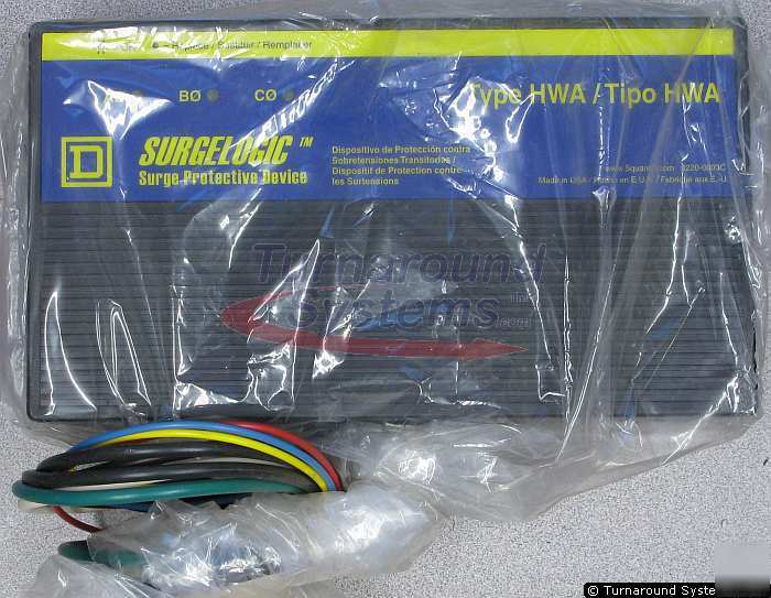 New square d TVS2HWA80X surge protection, 208/120 v, 