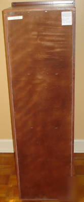 New wood towel box book case alcove shelf unit 