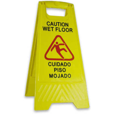 Odoban commercial industrial wet floor sign safety