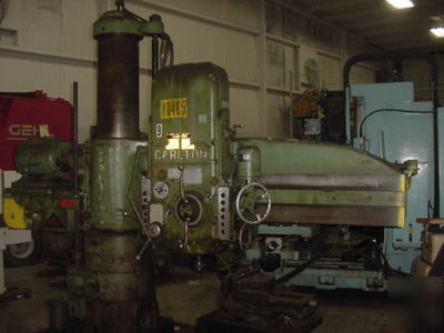 Carlton radial drill 5' arm 13